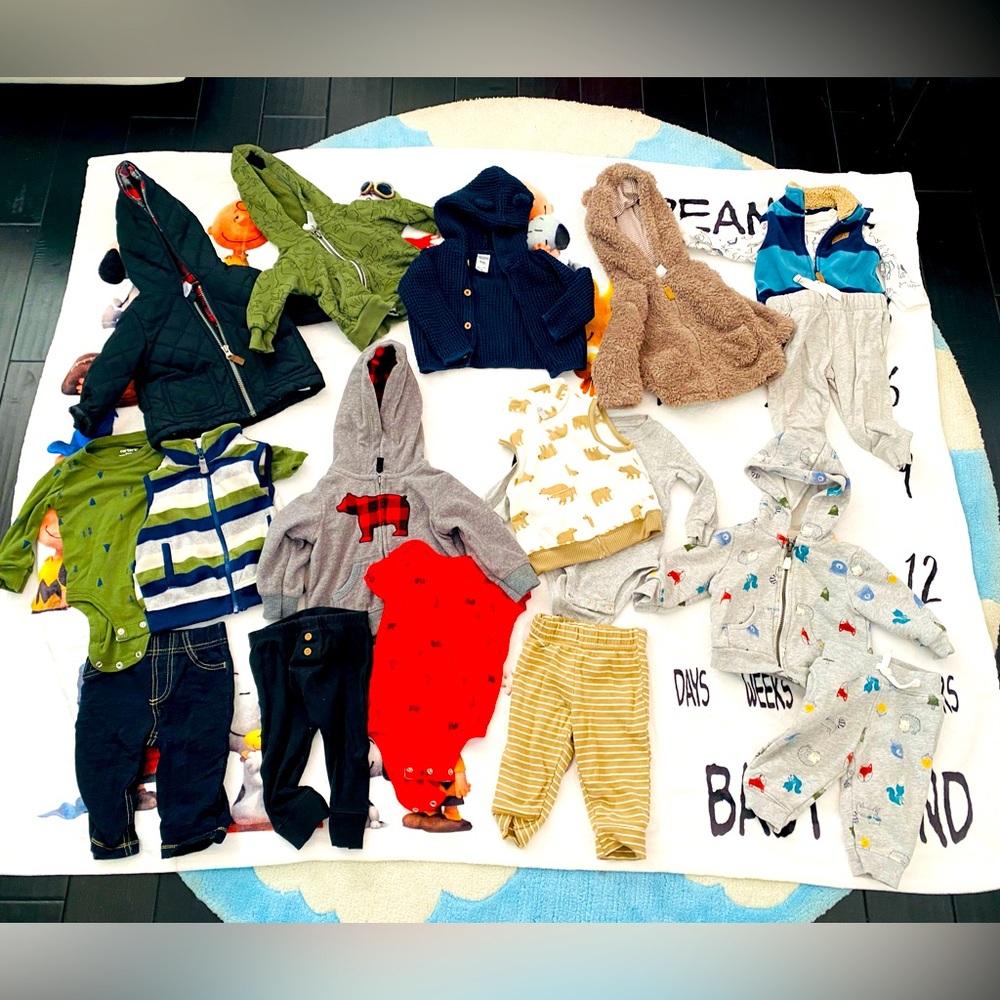 73 clothing items for Infant Boy, 6 months of age
